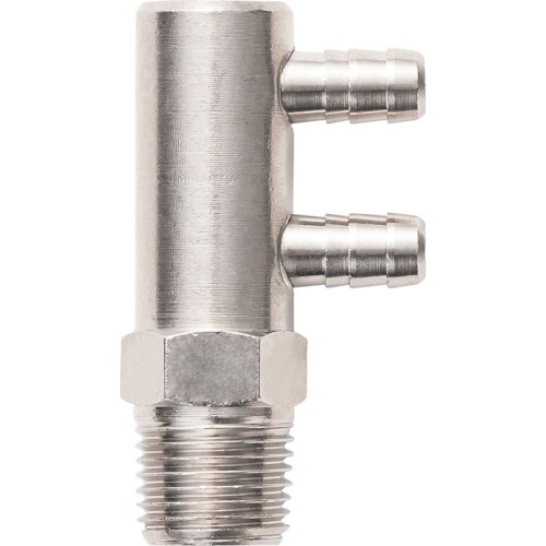 潤工社 ハンディタッチ継手 2連エルボ 6×4mm