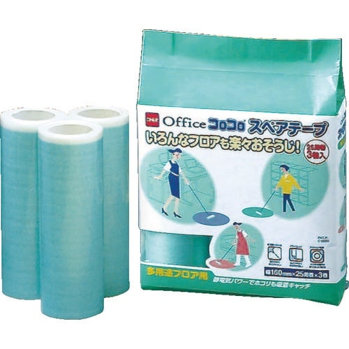 ニトムズ オフィスコロコロスペアテープ 多用途フロ