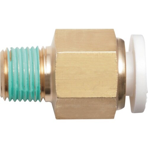 潤工社 ワンタッチ継手Wシリーズ ニップル 6mm