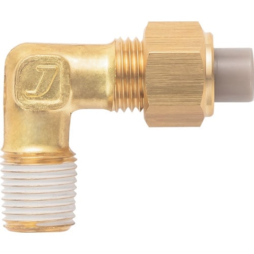 潤工社 黄銅製継手(ミリ系列) エルボ 6×4mm