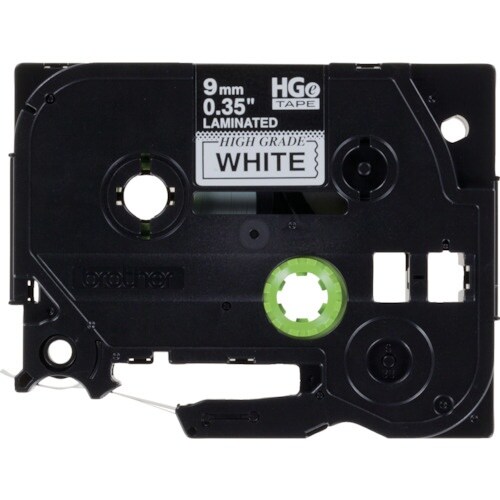 brother HGEテープ 黒字/白地/9mm