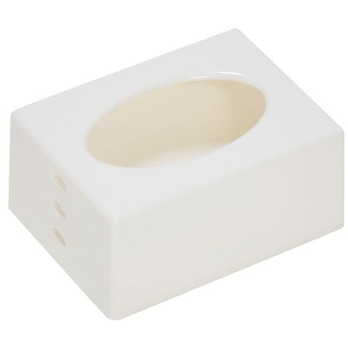 伊勢藤 ポケットティッシュケースホワイト