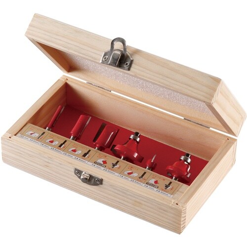 RELIEF 6本組 超硬刃トリマービット