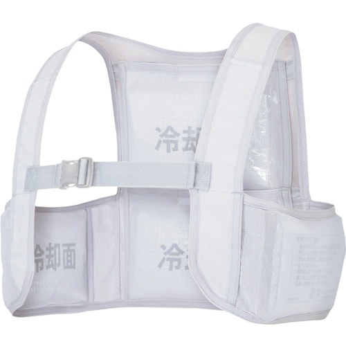 アイトス アイスベスト(アイスパック4個付)シルバ