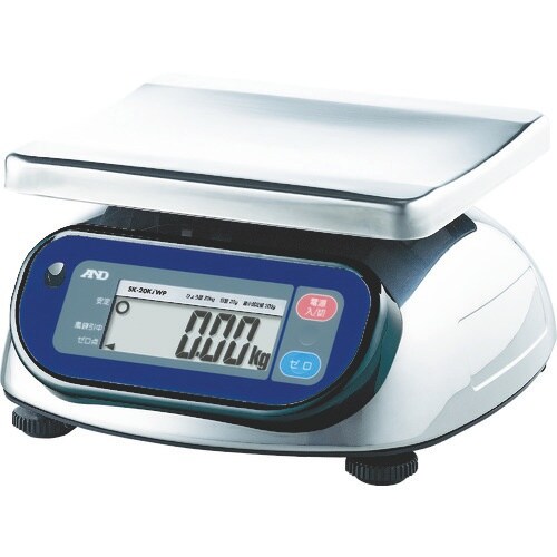A&D 防塵防水デジタルはかり(検定付) ひょう量