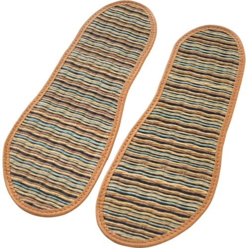 大島屋 い草インソール ガルーダ 男性M ブラウン