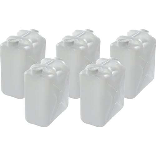 TRUSCO 両口ポリタンク(扁平缶) ノズル無