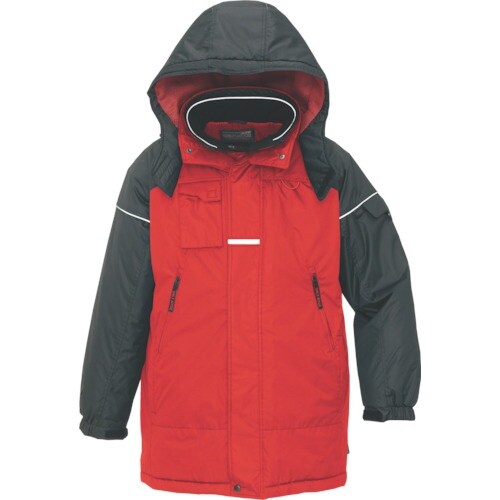 アイトス 防寒コート レッドLL