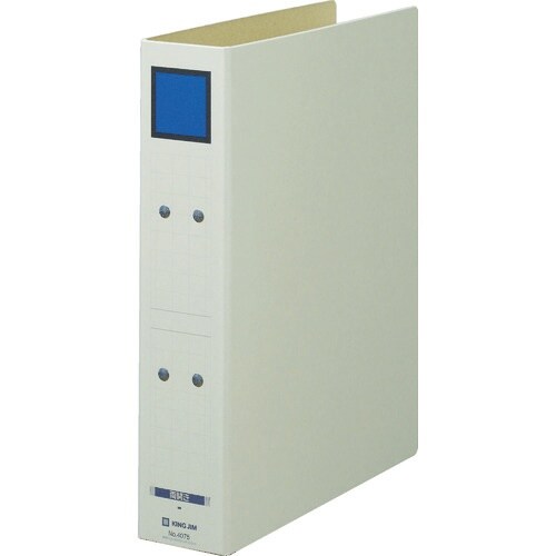 KING JIM 保存ファイル A4タテ型 青 5
