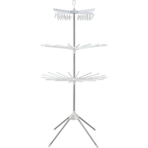 TENMA PORISH組立式スタンド物干しパラソ