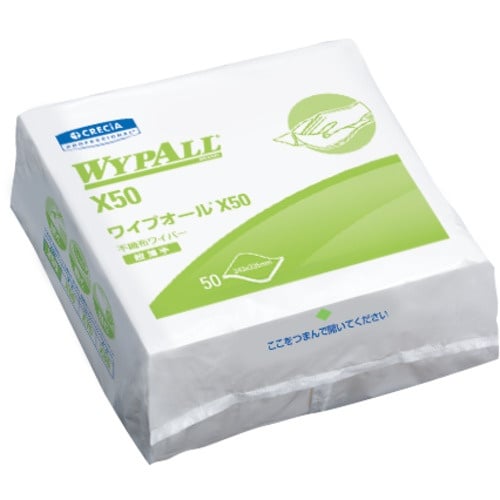 クレシア ワイプオール X50 4つ折り(薄手)
