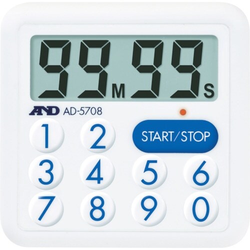 A&D 防滴100分間タイマー<LEDランプ付>