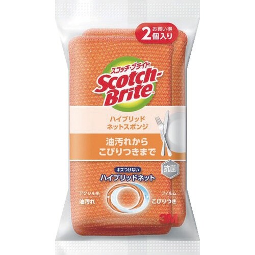 3M スコッチ・ブライト ハイブリッドネットスポン
