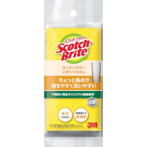 3M スコッチ・ブライトキッチンカラースポンジ イ
