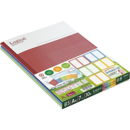 ナカバヤシ スイングロジカルノート5P A罫