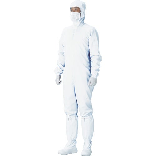 ADCLEAN クリーンスーツ ホワイト S