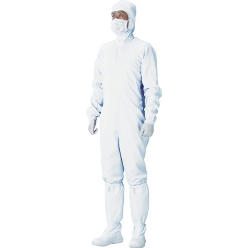 ADCLEAN クリーンスーツ ホワイト M