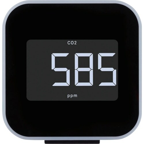 KING JIM 換気を促すCO2モニタ− 黒