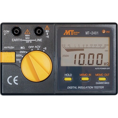 MT デジタル絶縁抵抗計