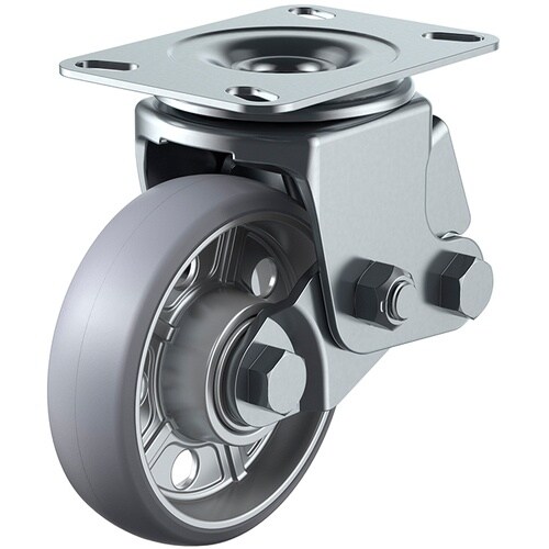 ユーエイ プレート式 自在 クッションキャスター