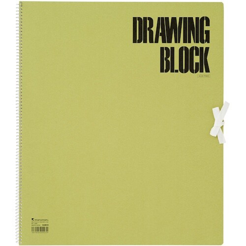 maruman F8 スケッチブック オリーブシリ