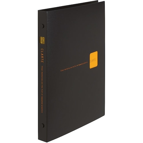 maruman A5 バインダー クラルテ オレン