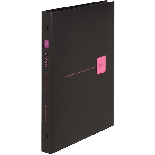 maruman A5 バインダー クラルテ ピンク