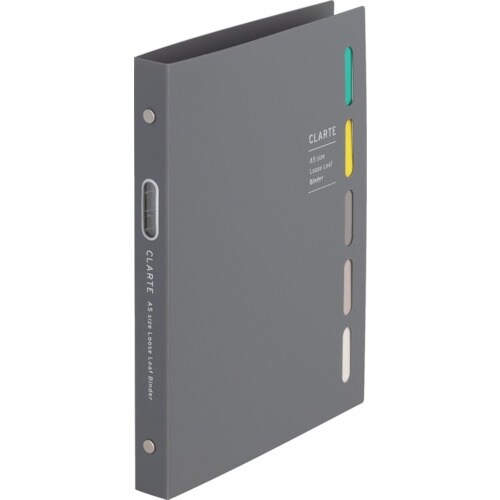 maruman A5 バインダー クラルテ グレー