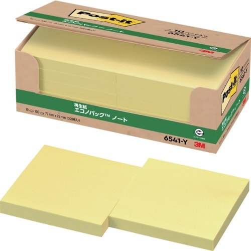 3M ポスト・イット 75X75mm 100枚X1