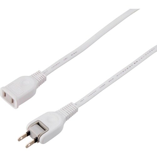 YAZAWA 耐トラ付延長コード1個口2mホワイト