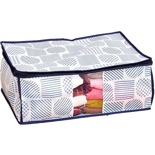 アイメディア 衣類収納袋 北欧柄