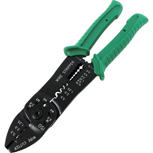 ベストツール WELL 電工ペンチ(裸端子圧着、オ