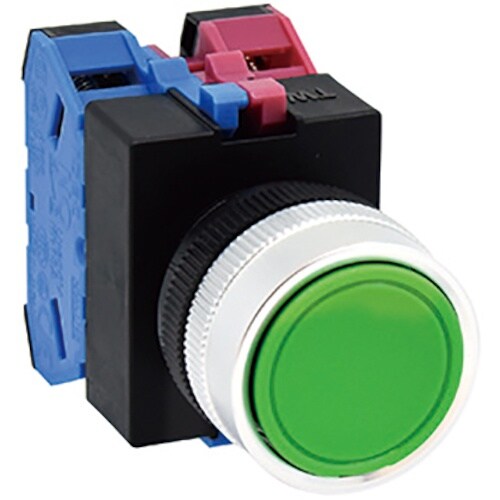 IDEC Φ22丸平形押しボタンスイッチ