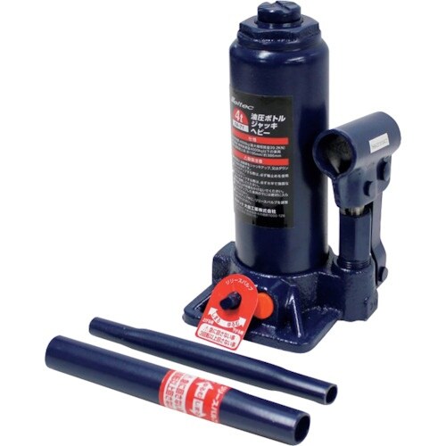 Meltec 4t油圧ボトルジャッキヘビー