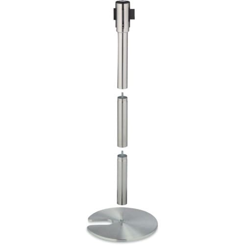 テラモト ジョイントパーテーションD ベルト黒