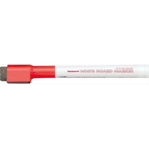 ナカバヤシ ホワイトボードマーカー/アカ2mm