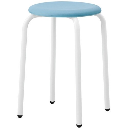 IRIS スツール CRS−42P 青