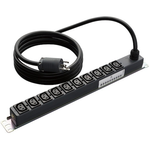 明工 19インチラック縦・横取付兼用金具付200V