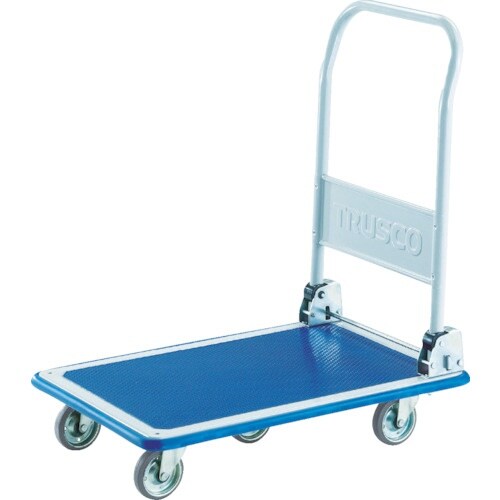 TRUSCO プレス製台車 ドンキーカート 折りた