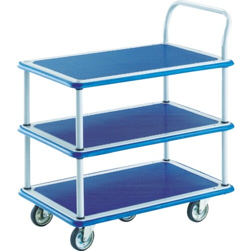 TRUSCO プレス製台車 ドンキーカート 3段式