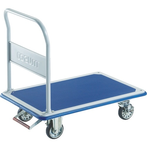 TRUSCO プレス製台車 ドンキーカート 固定式