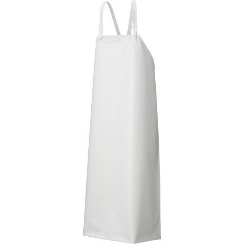 船橋 ウレタンシームレスエプロン 胸 ホワイト L