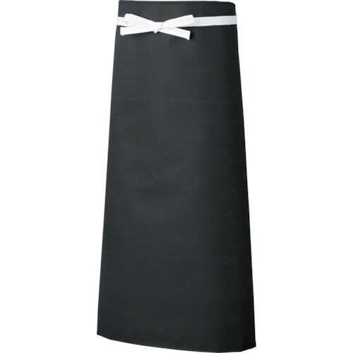 船橋 耐溶剤エプロン コシ ブラック