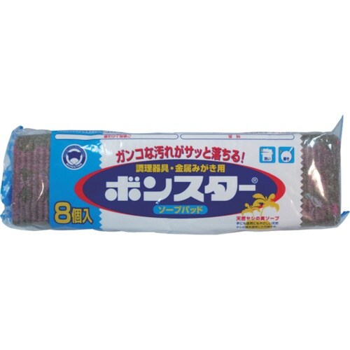 ボンスター たわし ソープパッド (8個入)