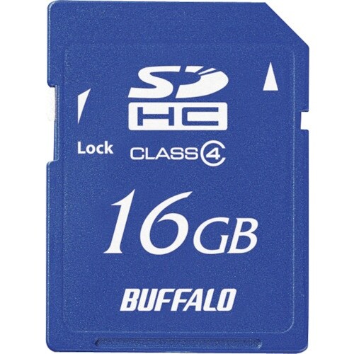 BUFFALO Class4 SDHCカード 16