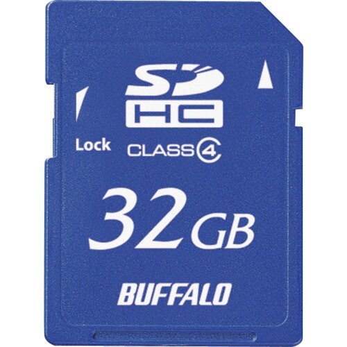 BUFFALO Class4 SDHCカード 32