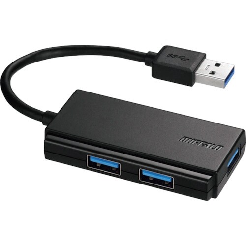 BUFFALO USB3.0 バスパワー 3ポート