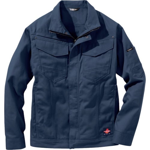 HOOH 難燃ブルゾン LL ネイビー