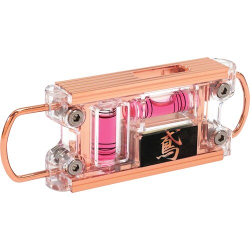 SK 水平器 鳶レベル2 ピンクゴールド