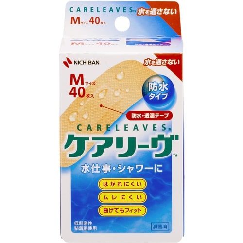 ニチバン 絆創膏 ケアリーヴ防水タイプCLB40M